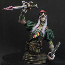 Picture of print of Blood Hag - Bust