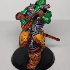 Picture of print of Orc Bard