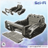 Sci-Fi ground vehicles pack No. 1 - Future Sci-Fi SF Post apocalyptic Tabletop Scifi Wargaming Planetary exploration RPG Terrain image