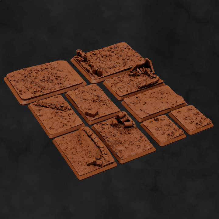 WW2 North Africa 15mm Bases's Cover