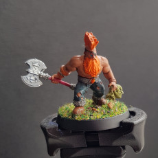 Picture of print of Dwarf Slayer Male - 32 and 75mm versions