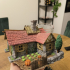 Pumpkin Cottage - Medieval Town Set print image