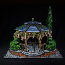 Picture of print of Gazebo - Medieval Town Set
