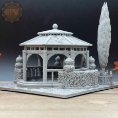 Picture of print of Gazebo - Medieval Town Set
