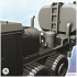 Futuristic truck with armored cab (tanker version) (35) - Future Sci-Fi SF Post apocalyptic Tabletop Scifi Wargaming Planetary exploration RPG Terrain image