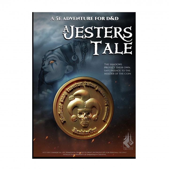 A Jesters Tale 5e Book's Cover