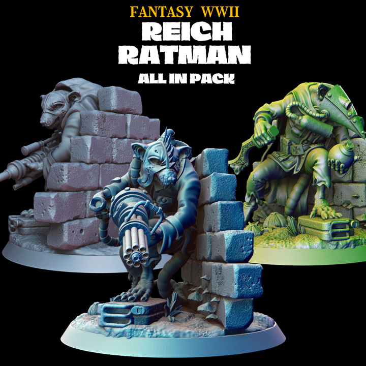 FANTASY WWII: REICH RATMAN ALL IN MERCHANT SET (ADD ON)'s Cover