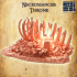 Necromancer Throne  - Tabletop Terrain - 28 MM image