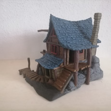 Picture of print of Seaside Smuggler House- Tabletop Terrain - 28 MM