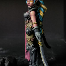 Picture of print of Female Elf Fighter - Kaia the Wood Elf Fighter - ( Female Elf Fighter)