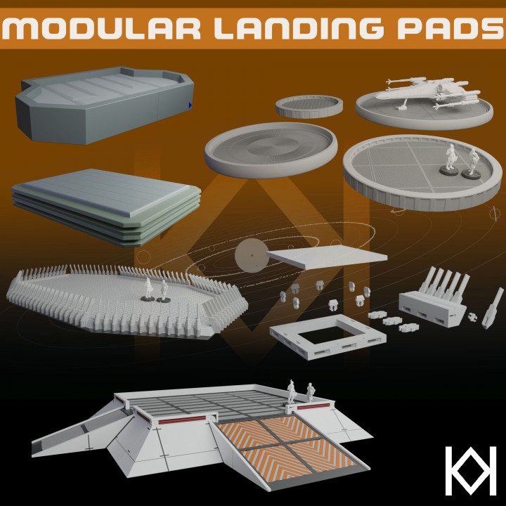 Modular Landing Pads Core Set's Cover
