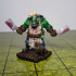 Orc Pirate Cook / Green Skin Army Warrior / Evil Humanoid / Water Bandit / Ship Master / Sea & Ocean Encounter print image