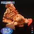 Flexy Print In Place Skeleton Dog image