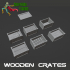 Pulp Wooden Crates image