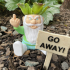 SET OF GARDEN GNOMES (RUDE AND NICE) - EASY PRINT - COLOR PRINT image