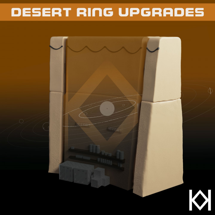 Desert Ring Landing Pad End Caps Upgrade's Cover