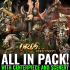 Wild Orcs of the Black Moors All in Pack (with scenery/Centerpiece) image