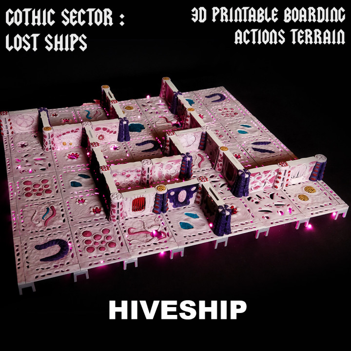 Hive Ship - A boarding action terrain's Cover