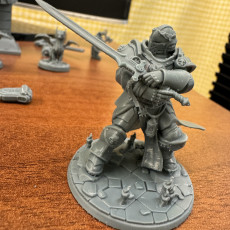 Picture of print of Battle Brother + painting guide