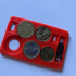 Wallet insert for euro coins (credit card size) image