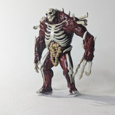Picture of print of Blood Golem