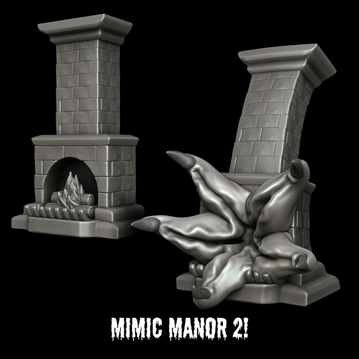 Fireplace Mimic's Cover