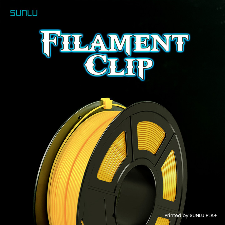 3D Printable SUNLU FILAMENT CLIP by SUNLU Industry Co., Ltd
