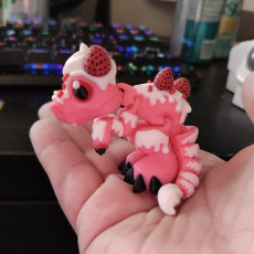 Picture of print of Flexy Print In Place Cute Baby Cupcake Dragon