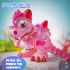 Flexy Print In Place Cute Baby Cupcake Dragon image