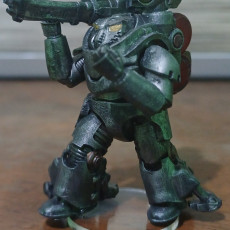 Picture of print of Nyx heavy weapon unit