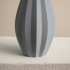 Ellipse Vase with Stripes image