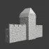 Straight wall tower - Modular Castle System image