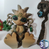 Shaman Seeds, articulated cute creatures, flexy image