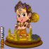 Chibi-Hanuman the Mighty - [Easy Paint] image