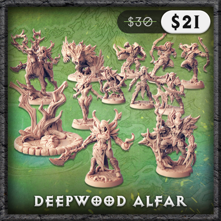 Deepwood Alfar - Non-Pioneer's Cover