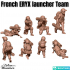 French ERYX Launcher team - 28mm image