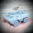 VAB 4x4 french armored transport - 28mm print image