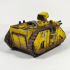 Heavy Armored Laser Tank Hunter print image