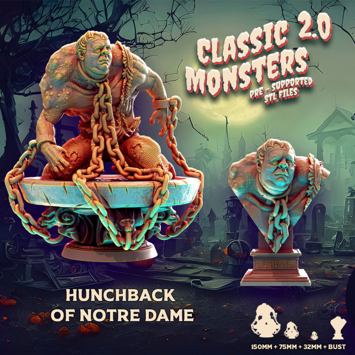 hunchback of notre dame + bust's Cover