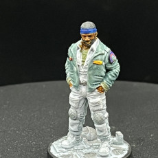 Picture of print of SPACE CREW CHIEF ENGINEER