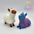 Cute Llama - Flexi Articulated Animal (print-in-place) image
