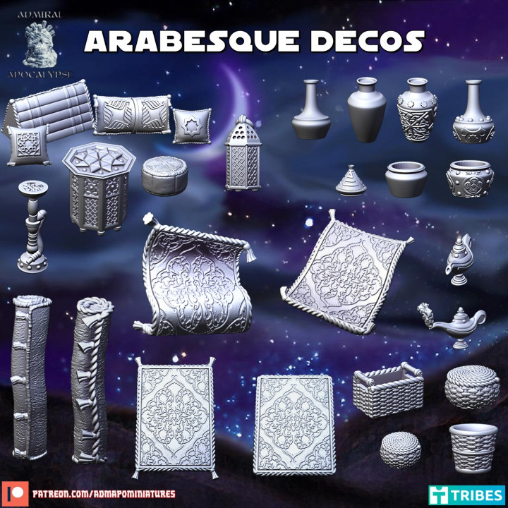 Arabesque Decos (pre-supported)'s Cover