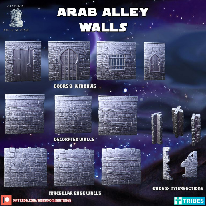 Arab Alley Walls (pre-supported)'s Cover