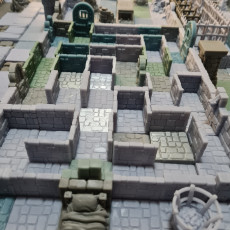 Picture of print of Dungeon Blocks: The Ultimate Dungeon Competition 这个打印已上传 Scott Drechsler