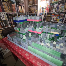 Picture of print of Dungeon Blocks: The Ultimate Dungeon Competition 这个打印已上传 Scott Drechsler
