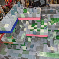 Picture of print of Dungeon Blocks: The Ultimate Dungeon Competition Cet objet imprimé a été téléchargé par Scott Drechsler