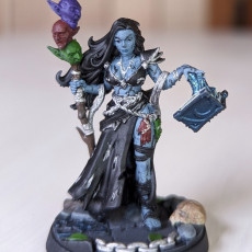 Picture of print of Reina The Outcast Sorceress [PRE-SUPPORTED] Female Human