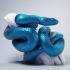 Blue Snake image