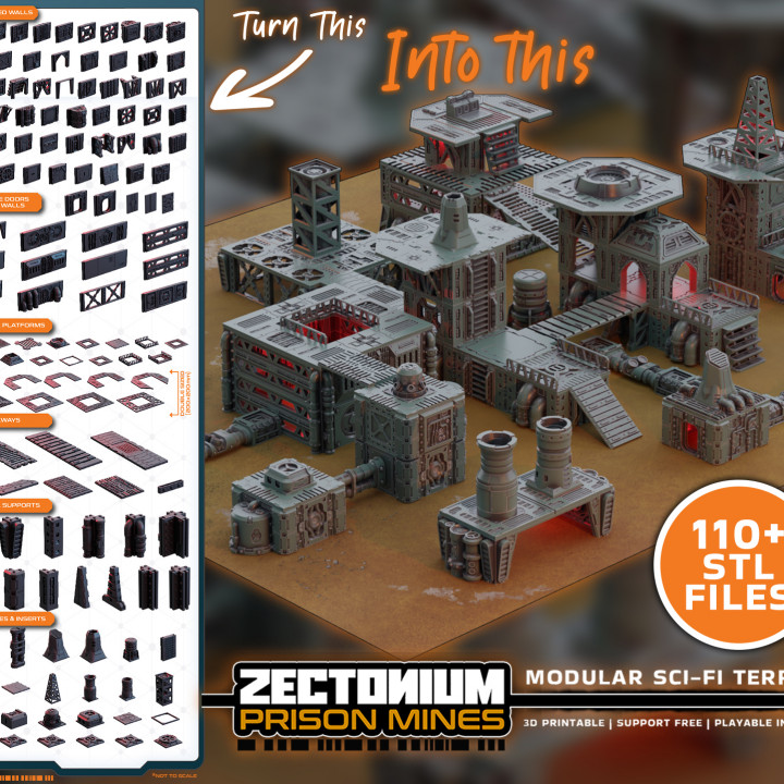 Zectonium Prison Mines – Core Set's Cover