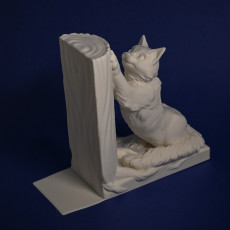 Picture of print of Cat Bookend, Shelf Decor